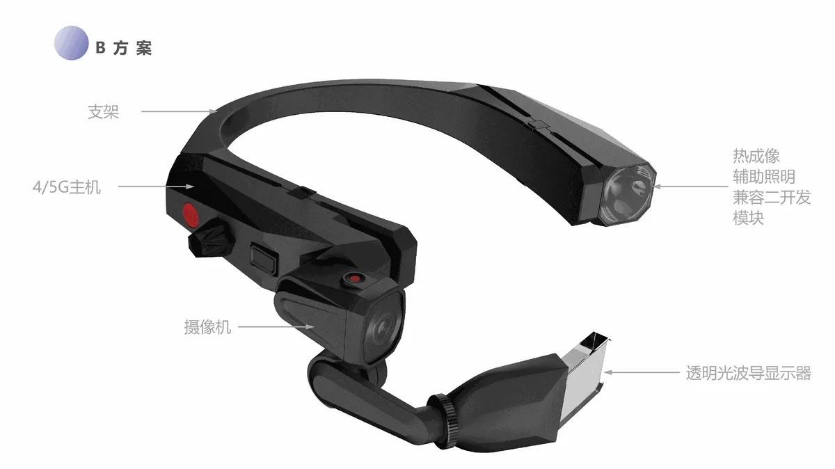 AR 头戴设备渲染图 11